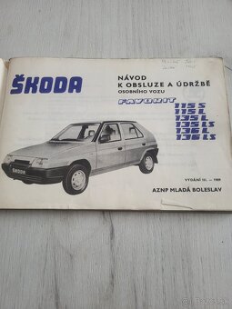 Škoda-Favorit 115,135,136 návod k obsluze a údržbu. - 7