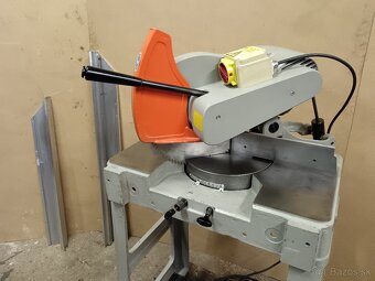 Pila na HLINÍK DREVO PVC, kotoučová pokosová pila - 7