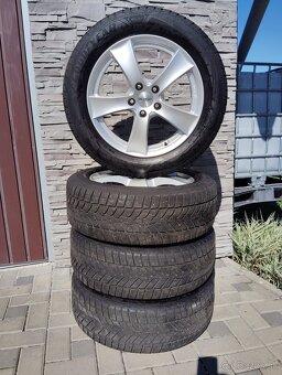 Zimná sada hliníkové disky 5x112 + pneumatiky 215/60R17 - 7