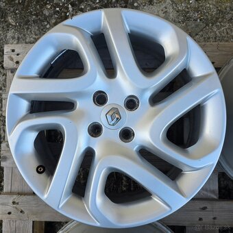 ORIGINÁL RENAULT HLINÍKOVÉ DISKY 4x100 R17 - 7