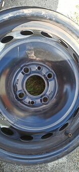 Predám plechové disky 4x98 R14 - 7