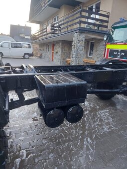 Man L2000 4x4 6valec vrtnica Kipper LE unimog praga - 7