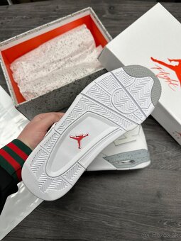 Jordan Air Jordan 4 Retro "White Oreo" Tenisky - 7