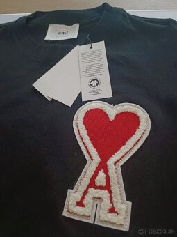 Čierne AMI tričko - 7