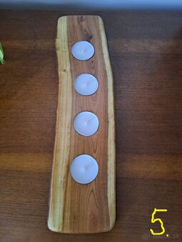 drevený SVIETNIK - 7