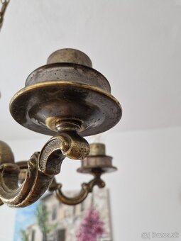 Mosadzný luster - 7