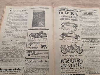 Športový týždeň - šport a automobilizmus 1929, 31.čísiel - 7