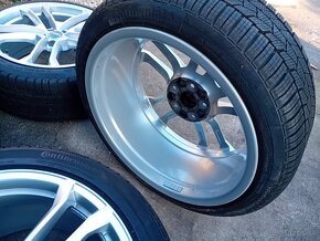 19" ALU 5x112 or AUDI R8 dvojrozmer, zimné pneu ako nove TO - 7