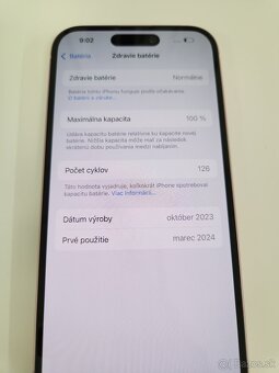 Apple iPhone 15 128GB Pink - ako nový - 7