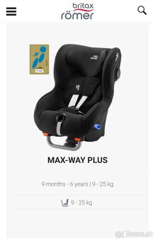Britax romer Max way plus autosedačka - 7