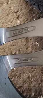 Predám letnú sadu kolies 215/60 R17 - 7