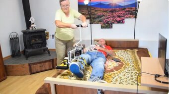 Rehabilitačný trenažér nôh pre ľudí so zdravotným postihnutí - 7