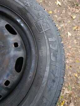 175/70 R14 zimné pneu + disky - 7