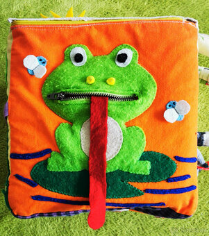 Predám textilnú kocku handmade - 7