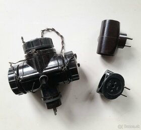 Staré elektro, vypínače, zásuvky - 7