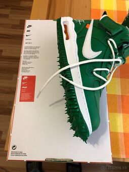 Nike Air Force 1 Mid Off-White Pine Green 42,5 nove - 7