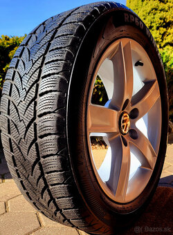 alu R17 5x112, zimné pneu 215/55 VW Passat + Škoda SuperB - 7