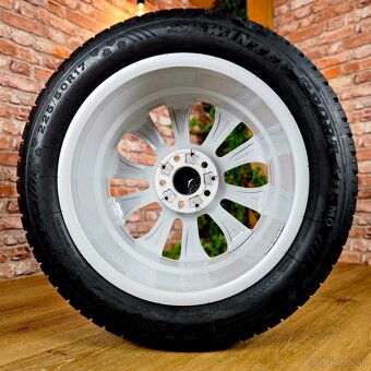 Alu R17 5x112 orig. Mercedes A+B+C + zimné 225/50R17 - 7
