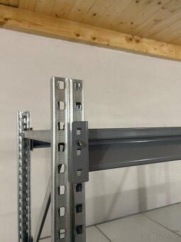 Policovy regál pozinkovaný, priemyselný - 7