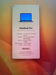 MacBook Pro 13" 2017 i5, 8GB RAM, Russian keyboard - 7