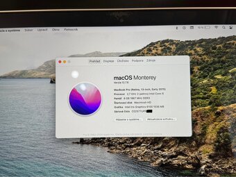 Predám MacBook Pro 2015 13” 256GB - 7