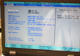Retro notebook Lenovo 3000 N200 - 7