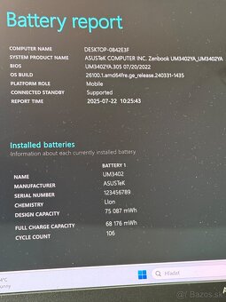 Asusu Zenbook celokovový UM3402Y - 7