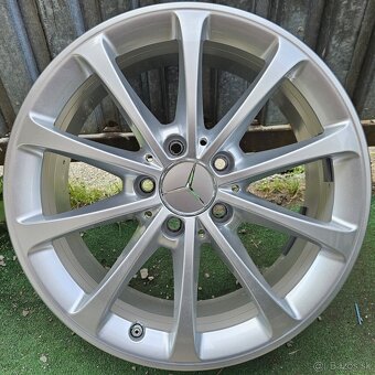 Prakticky nové, originál disky Mercedes - 5x112 r17 - 7