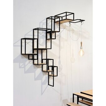 Poschodová posteľ kovová posteľ industry - 7