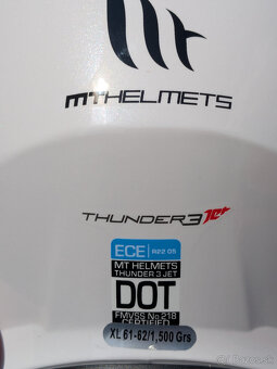 Prilba MT Thunder 3 Jet - 7