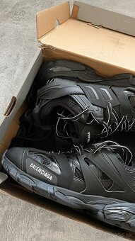 Balenciaga track black topanky - 7
