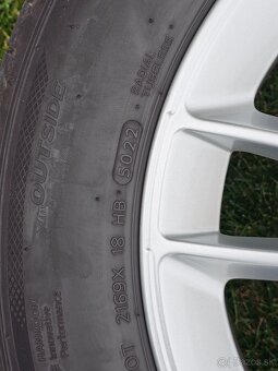 Mercedes 5x112 , 205/60 r16 letné - 7