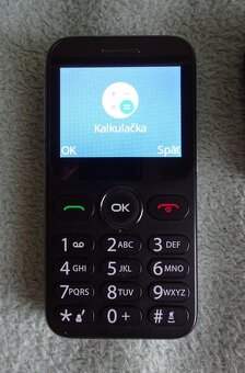 Predám seniorský mobil ALCATEL 3085X s bat. a nabíjačkou. - 7
