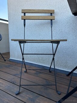 PREDANE - IKEA TÄRNÖ Stôl+2stoličky na balkon/terasu - 7