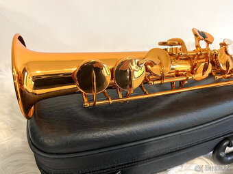 Predám nový B- SOPRÁN saxofón- kópia k modelu SELMER- nádher - 7