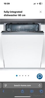 Predám umývačka Bosch SMV40D50EU - 7