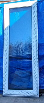 Predám balkonove dvere:95x230, 92x227 ,90x238 antracit/biela - 7