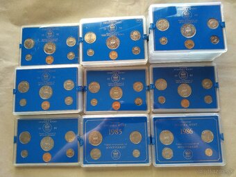 Švédske a Nórske sady mincí - 7