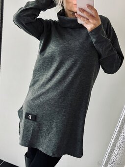 Damsky predlženy rolak grey D - 7