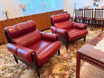 Kožená sedacia súprava - 7