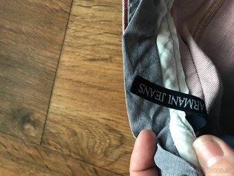 ARMANI originál pánske capri nohavice L - 7