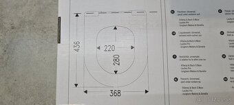 Záchodová doska, sedatko REIKA Mito biela, soft close - 7