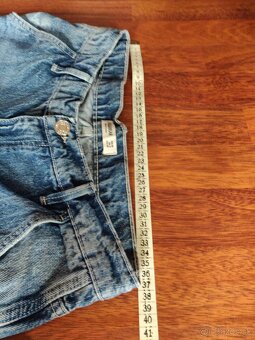 Pull&Bear straight jeans – dámské džíny s vysokým pasem, vel - 7