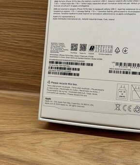 iPhone 16 Pro Max 512GB Desert Titanium - záruka - 7