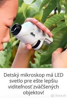 REZERVE Detsky mikroskop NOVÝ (zabalený) - 7