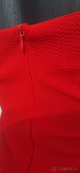 Červené spoločenské šaty - 7