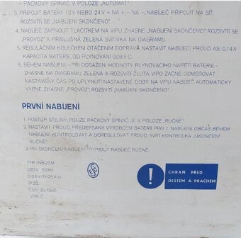 autonabijačka NB 22 M -  12V / 24V - 7