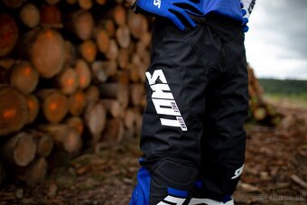 shot modrý set komplet dres nohavice - motocross enduro - 7