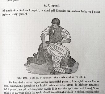 Staré lékařské knihy "Přírodní léčba a domácí lékař", 1923 - 7