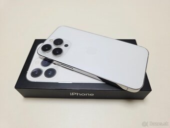Apple iPhone 13 PRO 128GB SILVER,BATERKA 100% - 7
